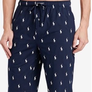 Polo Ralph Lauren navy allover pony shorts NWT